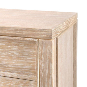 Villa & House - Paola Extra Large 9-drawer, Bleached Cerused Oak-Bungalow 5-Blue Hand Home