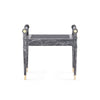 Villa & House - Paris Bench, Black-Bungalow 5-Blue Hand Home