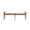 Villa & House - Paris Large Bench, Driftwood-Bungalow 5-Blue Hand Home