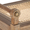 Villa & House - Paris Large Bench, Driftwood-Bungalow 5-Blue Hand Home