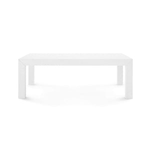 Villa & House - Parsons Coffee Table In White-Bungalow 5-Blue Hand Home