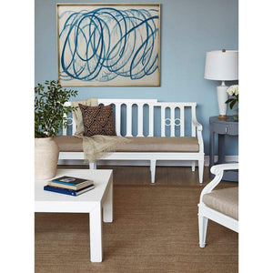 Villa & House - Parsons Coffee Table In White-Bungalow 5-Blue Hand Home