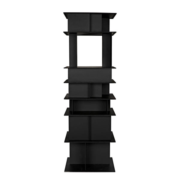 Pisa Shelf, Black Steel-Noir Furniture-Blue Hand Home