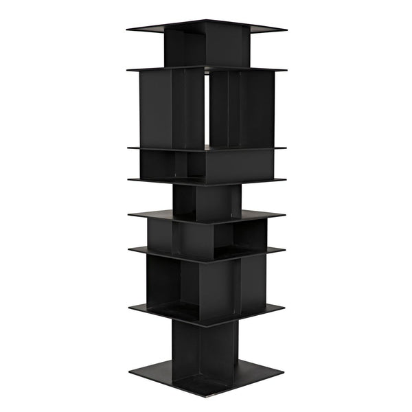 Pisa Shelf, Black Steel-Noir Furniture-Blue Hand Home