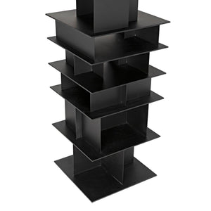 Pisa Shelf, Black Steel-Noir Furniture-Blue Hand Home