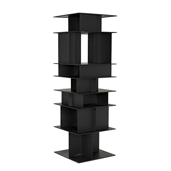 Pisa Shelf, Black Steel-Noir Furniture-Blue Hand Home
