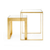 Villa & House - Plano Side Table, Gold-Bungalow 5-Blue Hand Home