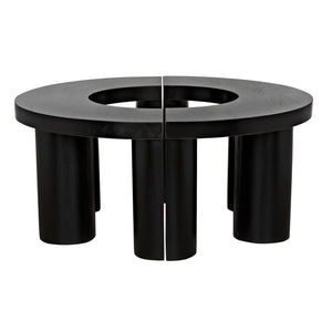 Pluto Coffee Table-Noir Furniture-Blue Hand Home