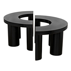 Pluto Coffee Table-Noir Furniture-Blue Hand Home