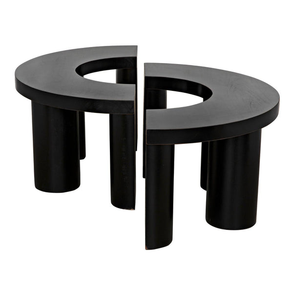 Pluto Coffee Table-Noir Furniture-Blue Hand Home