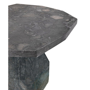 Polyhedron Side Table-Noir Furniture-Blue Hand Home