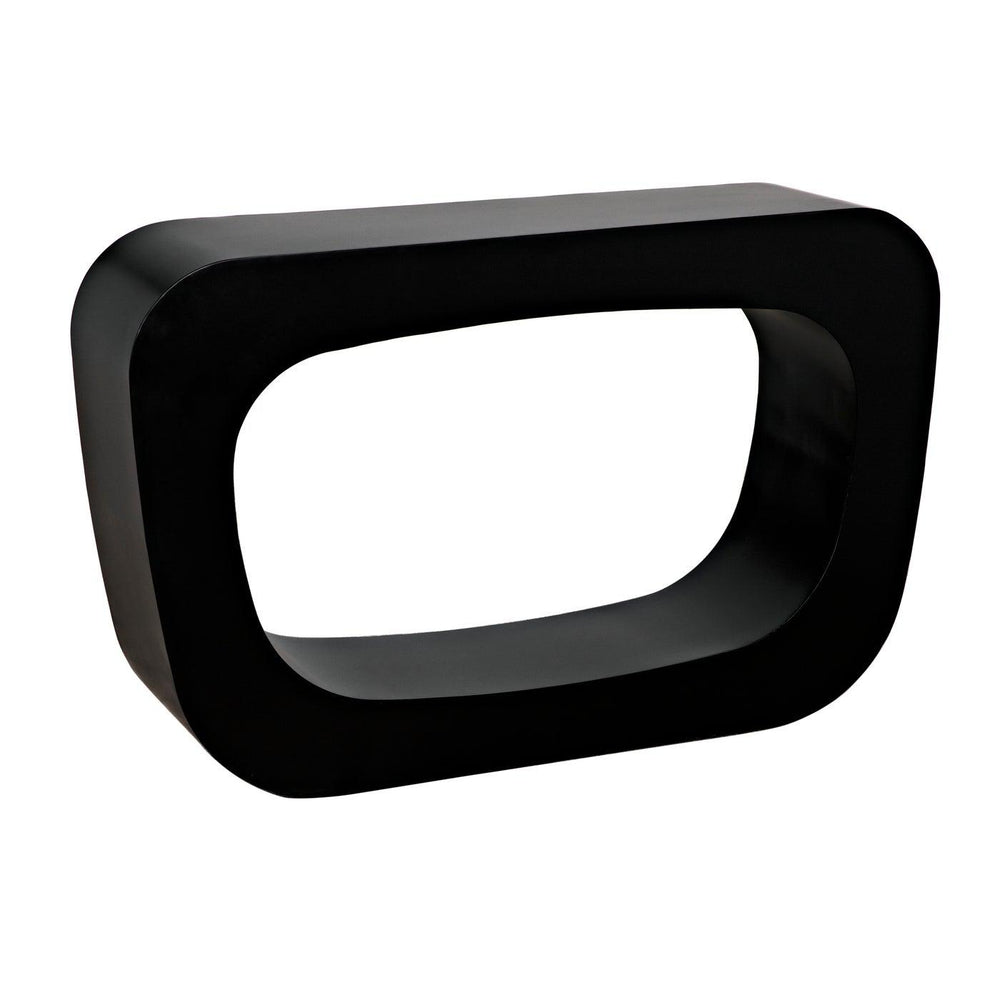 Ponte Console, Black Steel-Noir Furniture-Blue Hand Home