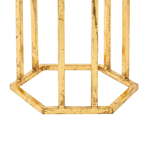 Villa & House - Prism Round Side Table, Gold-Bungalow 5-Blue Hand Home