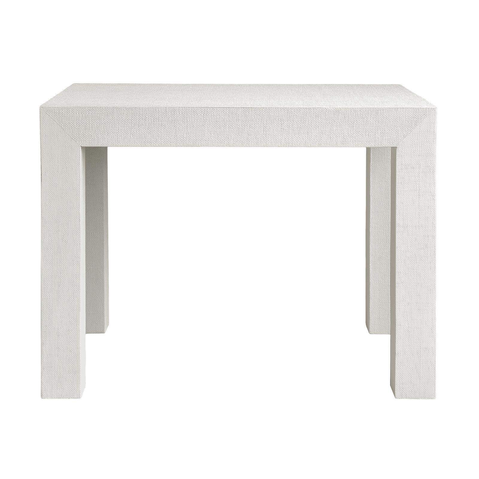 Villa & House - Parsons Side Table In White-Bungalow 5-Blue Hand Home