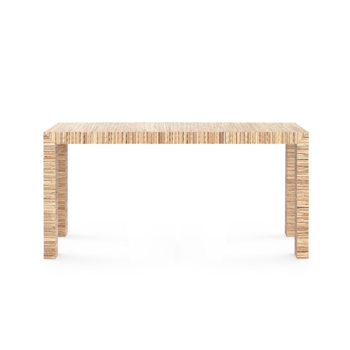 Villa & House - Parsons Large Console, Natural-Bungalow 5-Blue Hand Home