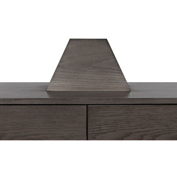 Pyramid Cabinet, Oak Solid/Oak Plywood Veneer-CFC Furniture-Blue Hand Home