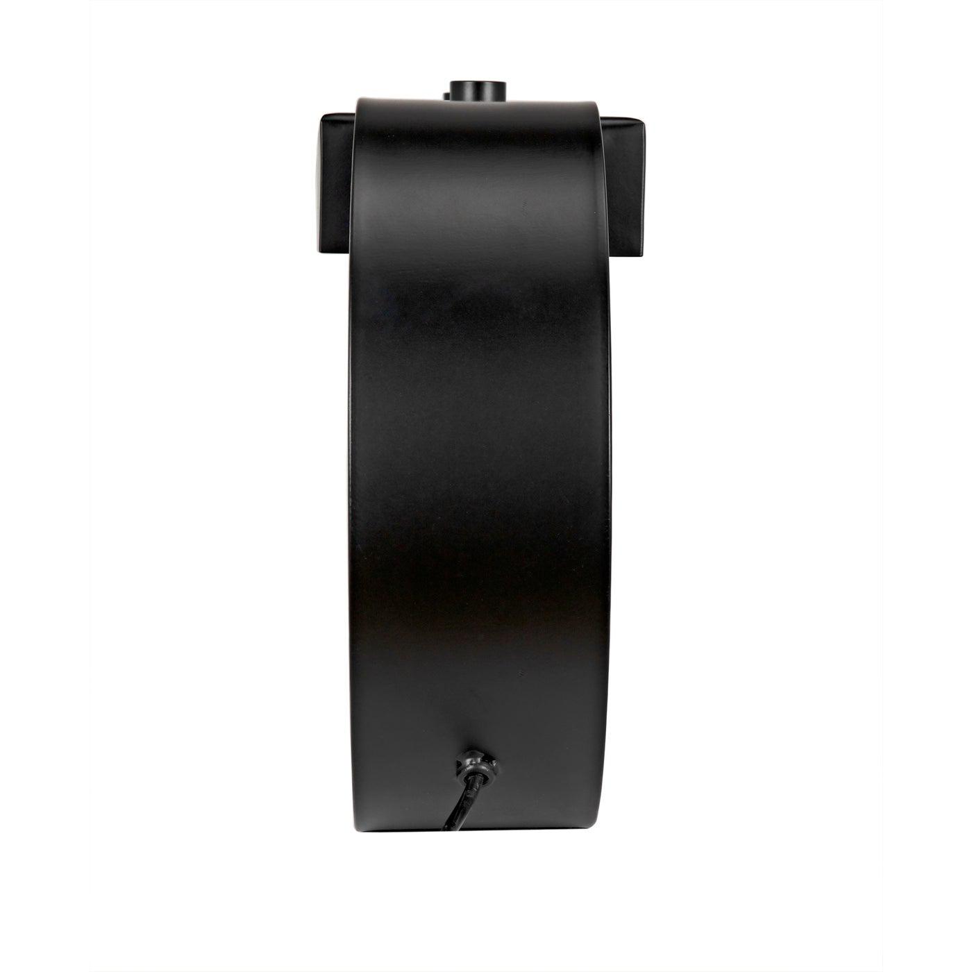 Noir Alfred Table Lamp, Black Metal-Noir Furniture-Blue Hand Home