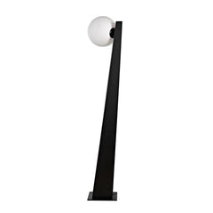 Noir Roy Floor Lamp, Black Metal-Noir Furniture-Blue Hand Home