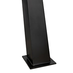 Noir Roy Floor Lamp, Black Metal-Noir Furniture-Blue Hand Home