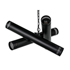 Javelin Chandelier, Black Steel