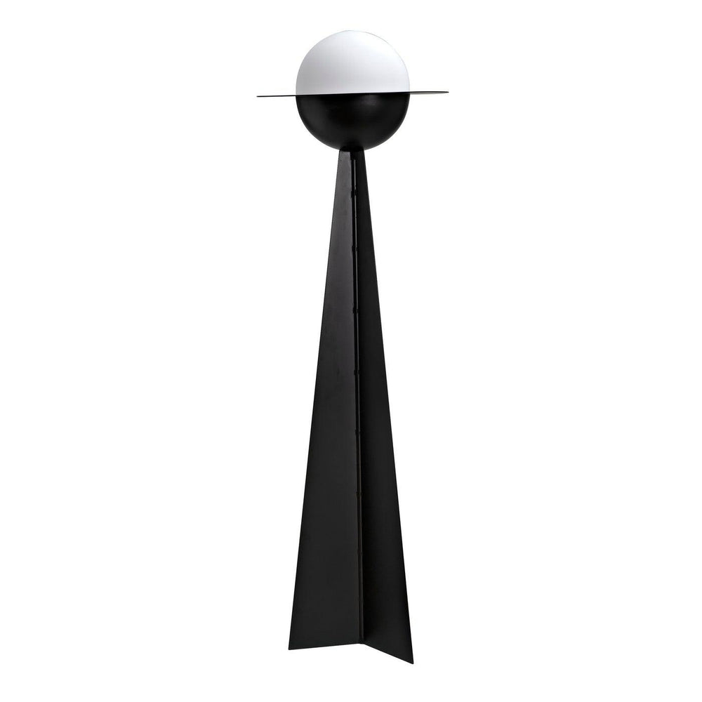 Saturn Floor Lamp-Noir Furniture-Blue Hand Home
