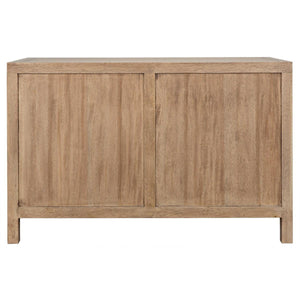 Noir 2 Door Quadrant Sideboard, Washed Walnut-Noir Furniture-Blue Hand Home