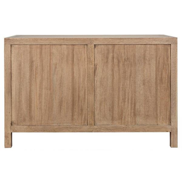 Noir 2 Door Quadrant Sideboard, Washed Walnut-Noir Furniture-Blue Hand Home