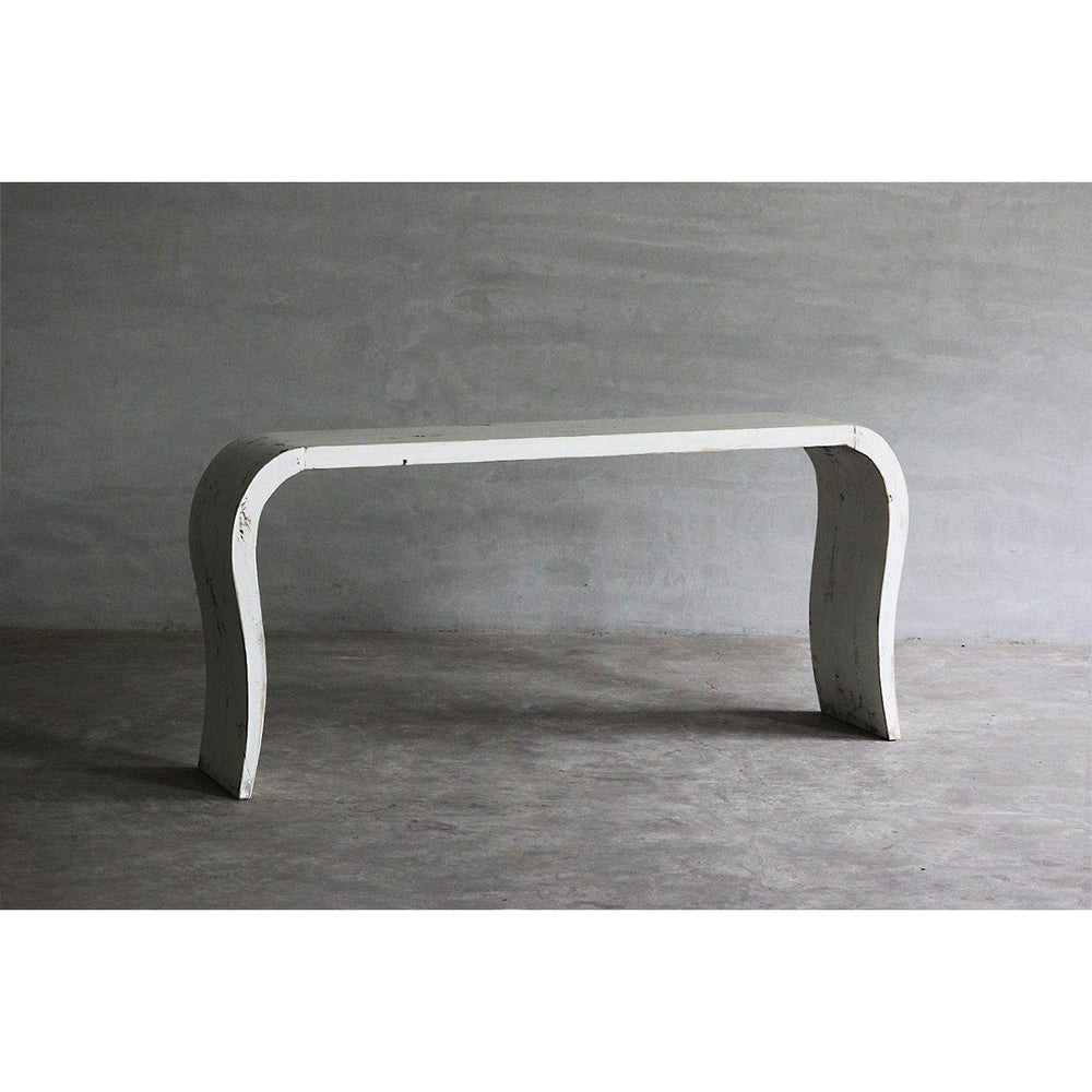 Reclaimed Elm Muse Console-Organic Restoration-Blue Hand Home