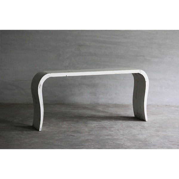 Reclaimed Elm Muse Console-Organic Restoration-Blue Hand Home