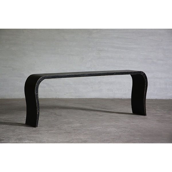Reclaimed Elm Muse Console-Organic Restoration-Blue Hand Home