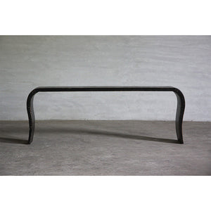 Reclaimed Elm Muse Console-Organic Restoration-Blue Hand Home