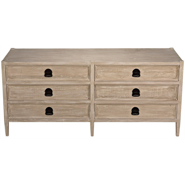 Reclaimed Lumber Lewis 6-drawer-CFC Furniture-Blue Hand Home