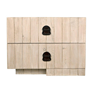 Reclaimed Lumber Nightstand (Left or Right)-CFC Furniture-Blue Hand Home