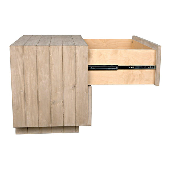 Reclaimed Lumber Nightstand (Left or Right)-CFC Furniture-Blue Hand Home