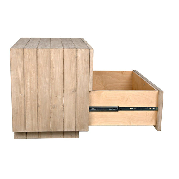 Reclaimed Lumber Nightstand (Left or Right)-CFC Furniture-Blue Hand Home