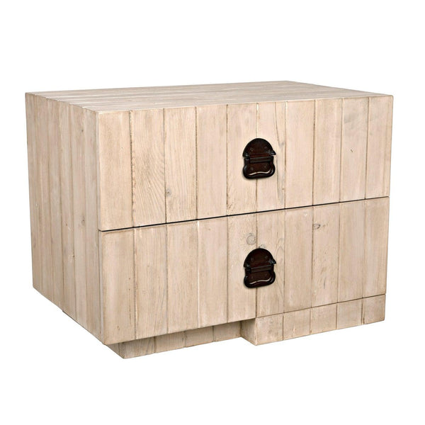 Reclaimed Lumber Nightstand (Left or Right)-CFC Furniture-Blue Hand Home