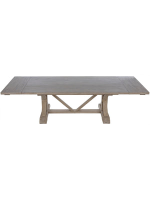 Reclaimed Lumber Rosario Extension Dining Table, 9 Feet-CFC Furniture-Blue Hand Home