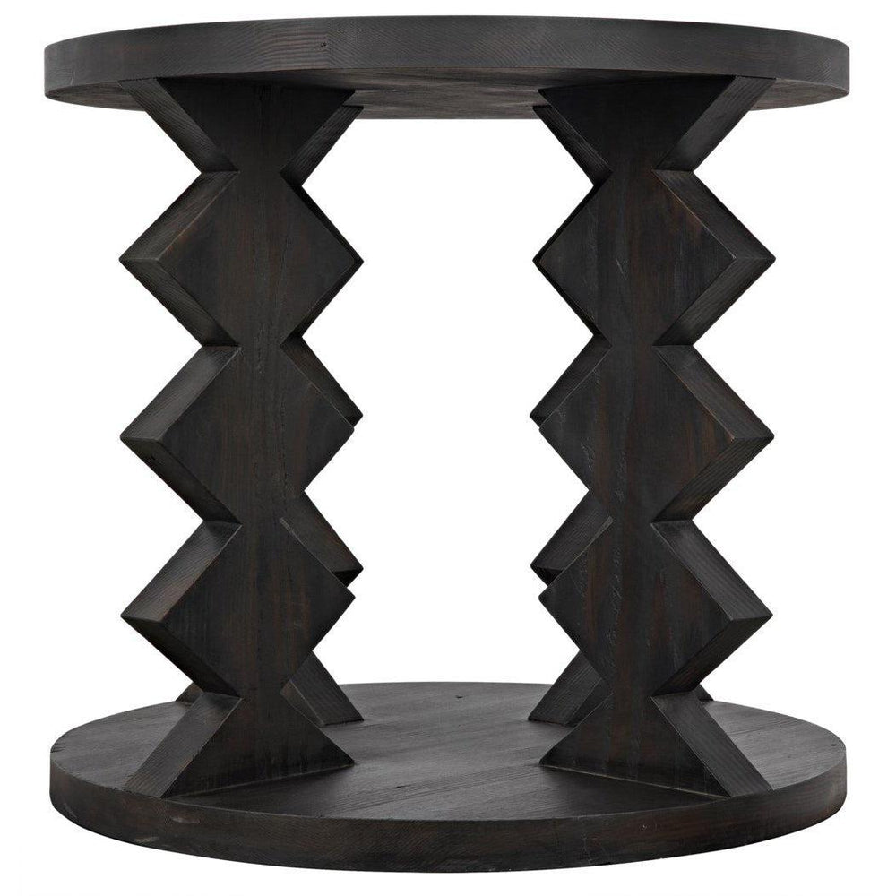 Reclaimed Lumber Ruth Side Table-CFC Furniture-Blue Hand Home