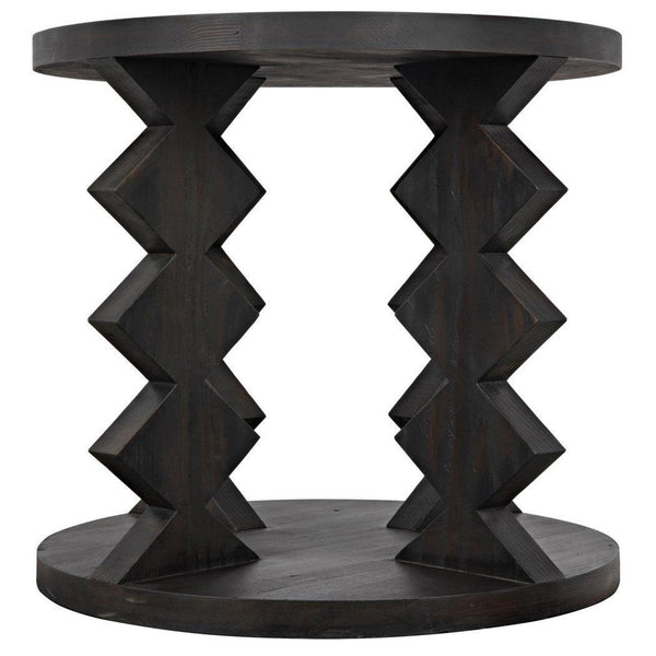 Reclaimed Lumber Ruth Side Table-CFC Furniture-Blue Hand Home
