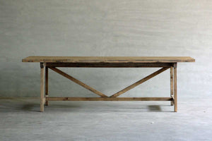 Reedition French Farm Table-Organic Restoration-Blue Hand Home