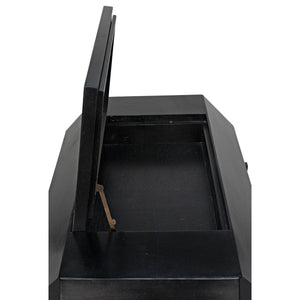 Noir Furniture Rhiana Dresser, Hand Rubbed Black-Noir Furniture-Blue Hand Home