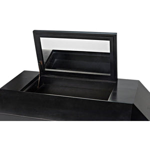 Noir Furniture Rhiana Dresser, Hand Rubbed Black-Noir Furniture-Blue Hand Home