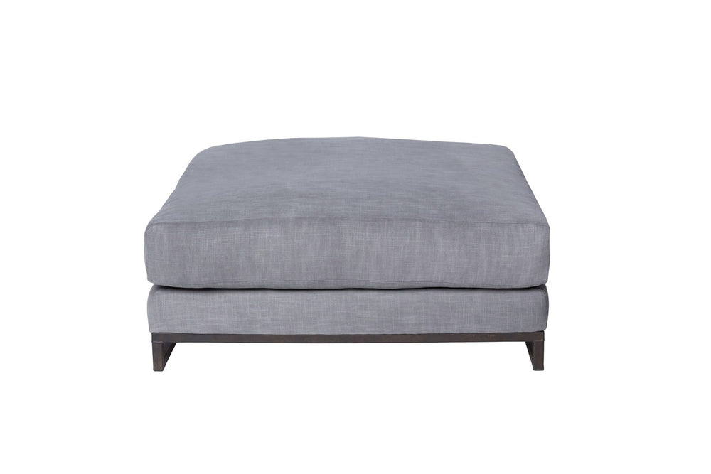 Cisco Home Richard Ottoman-Blue Hand Home