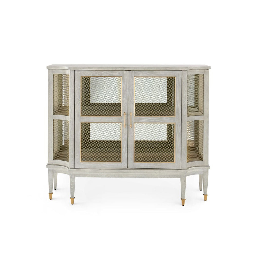 Villa & House - Rene Cabinet, Gray-Bungalow 5-Blue Hand Home