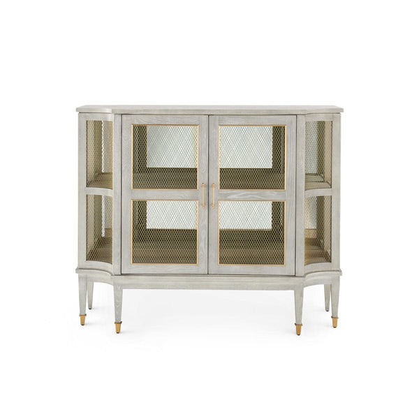 Villa & House - Rene Cabinet, Gray-Bungalow 5-Blue Hand Home