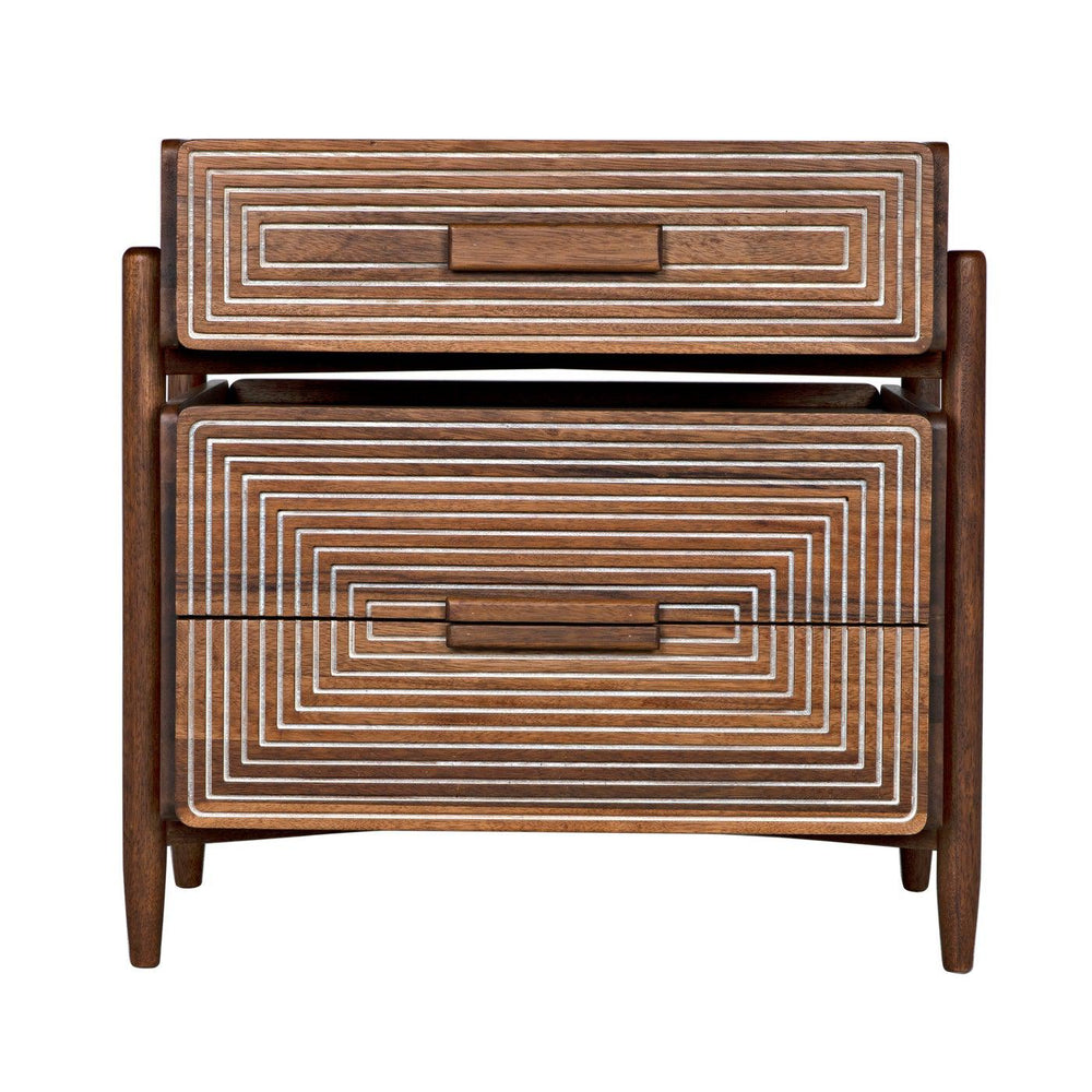 Noir Savino Side Table-Noir Furniture-Blue Hand Home