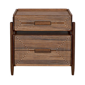 Noir Savino Side Table-Noir Furniture-Blue Hand Home