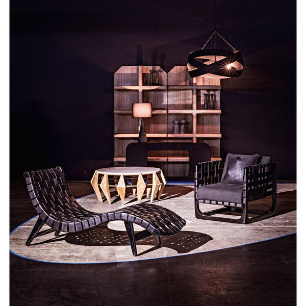 Noir Furniture Shylock Console, Black Metal-Noir Furniture-Blue Hand Home