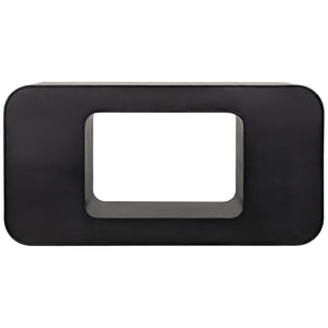 Noir Furniture Shylock Console, Black Metal-Noir Furniture-Blue Hand Home