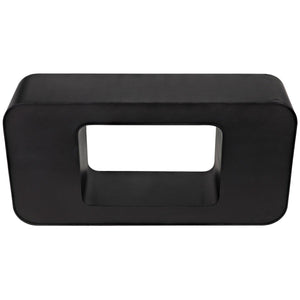 Noir Furniture Shylock Console, Black Metal-Noir Furniture-Blue Hand Home